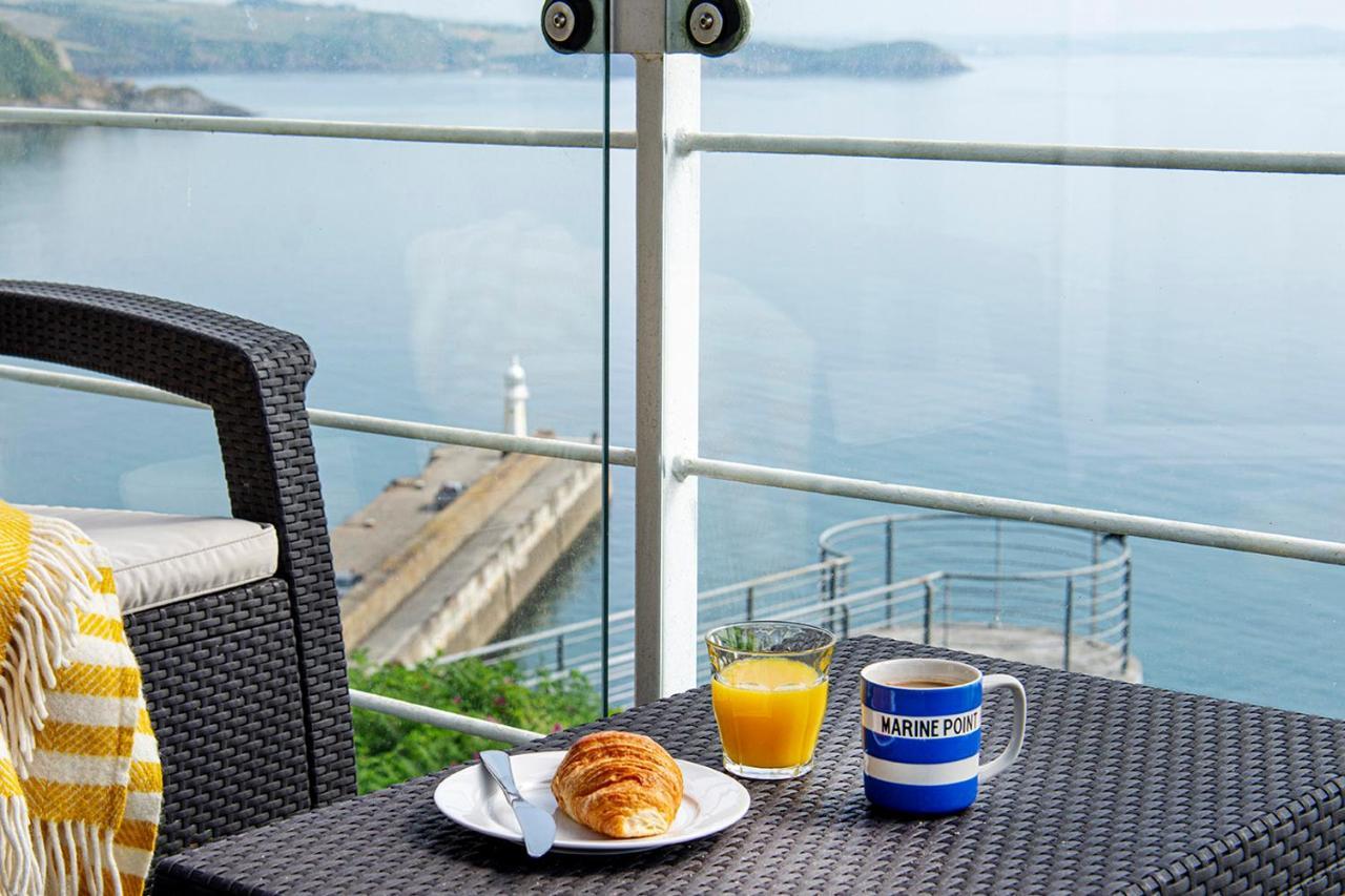 Marine Point, Mevagissey - Sensational Cliff Top Views Of Harbour And Bay Exteriör bild